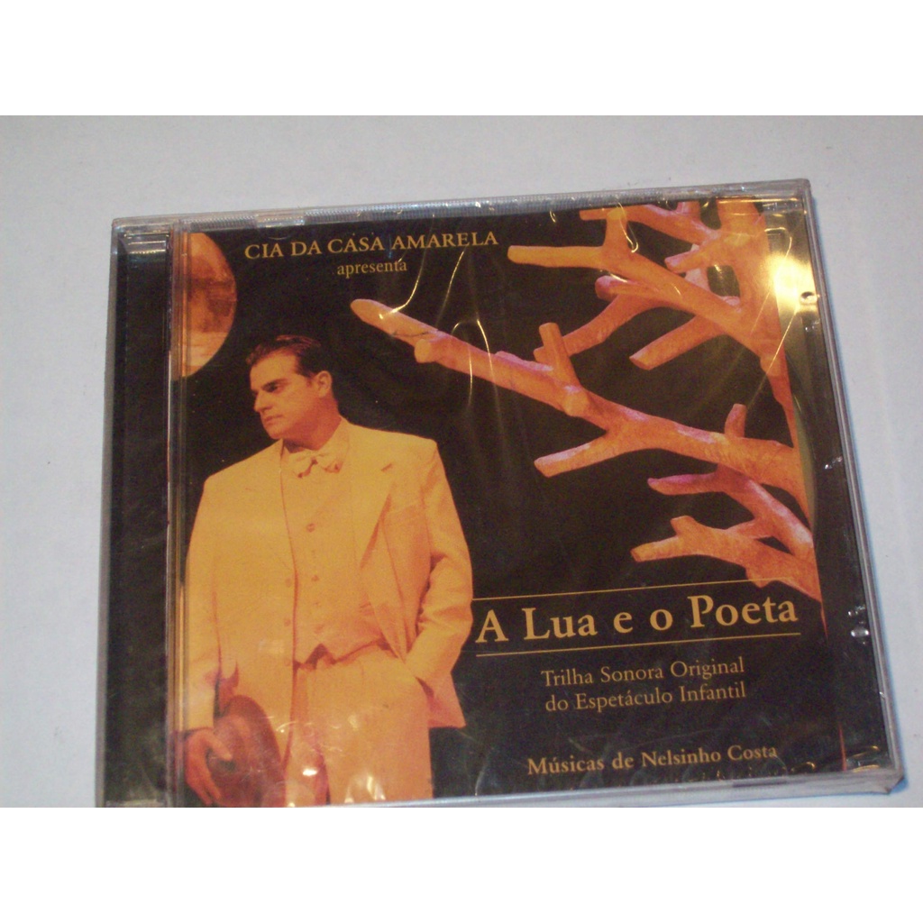Cd A Lua e o Poeta Novo Lacrado. | Shopee Brasil
