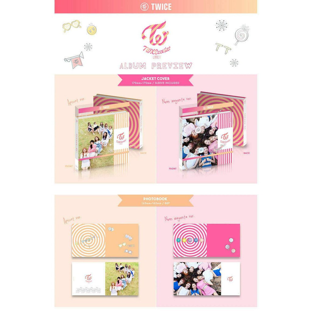 Twice - Twicecoaster: Lane 1 | Shopee Brasil