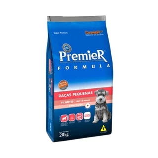 Ração Premier Formula Cães Filhotes Porte Pequeno Frango 20kg