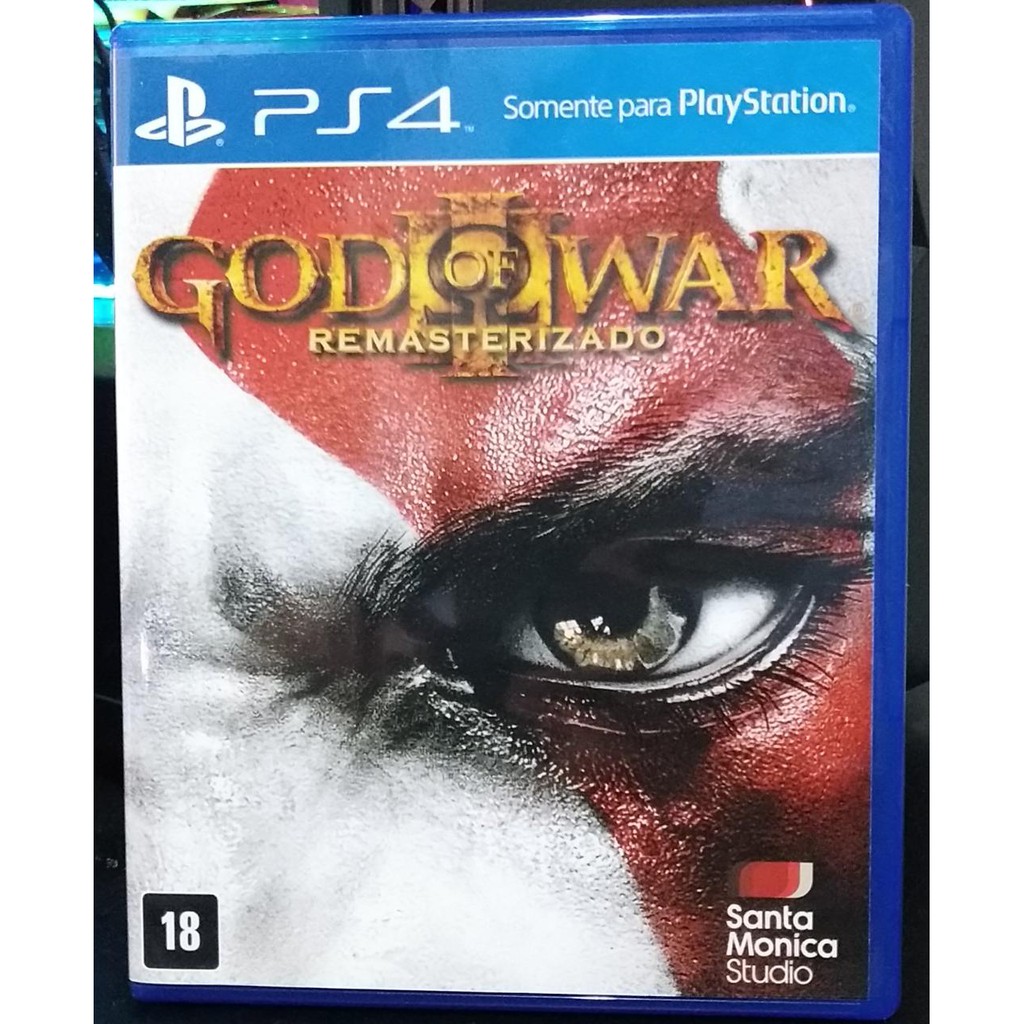 god of war 3 ps4 midia fisica usado