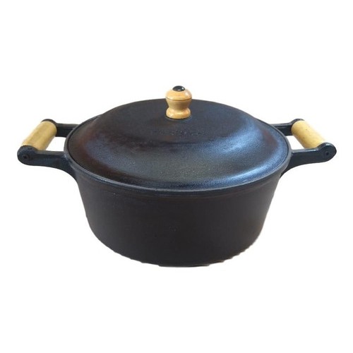 Panela De Fogao A Lenha Em Ferro Fundido Numero 24 | Shopee Brasil