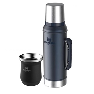 Thermos Stanley Original Mate System Classic 1.2 L with Bombilla Spoon  Green