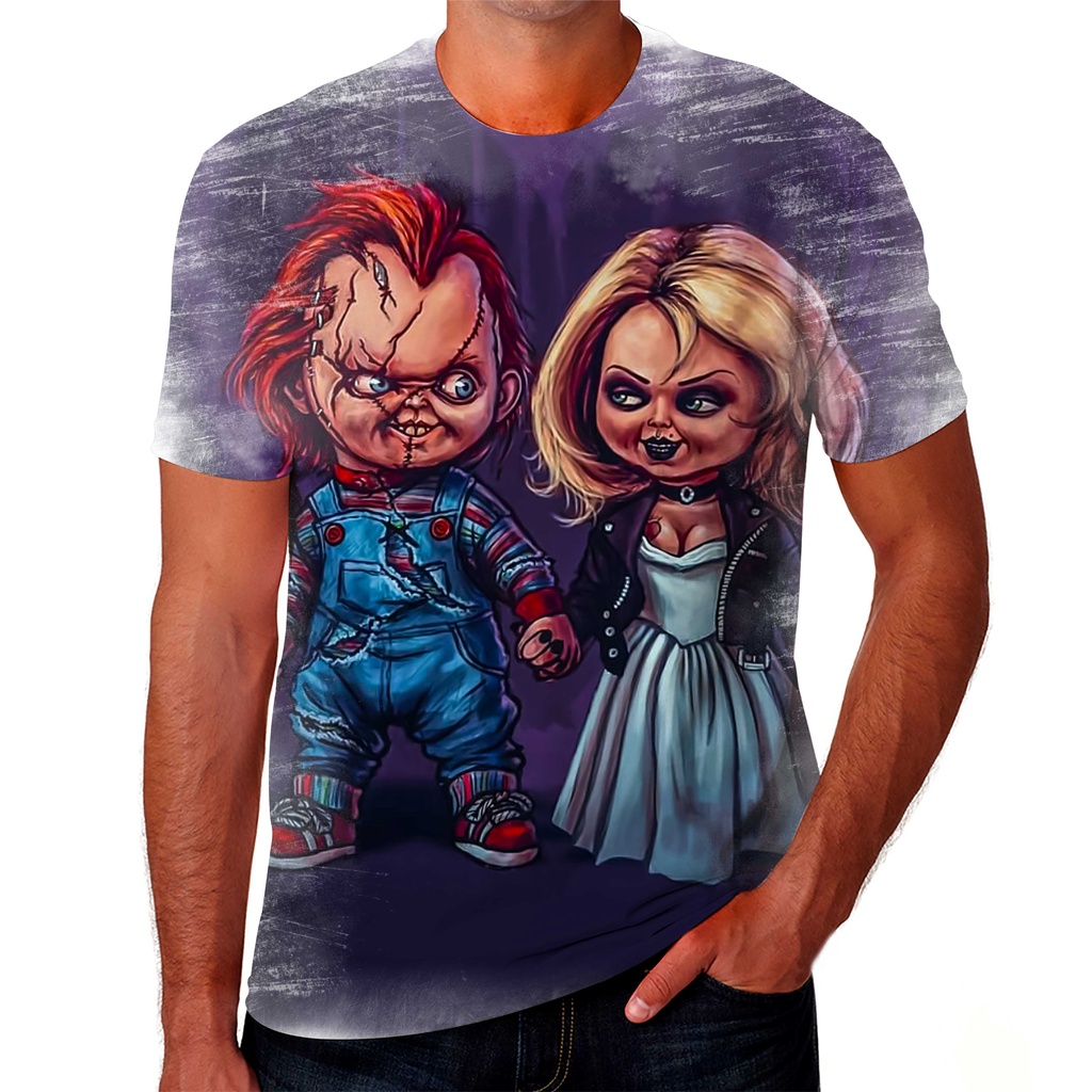 Camiseta Filme Chucky O boneco assassino - Personalizada