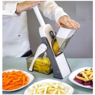 Cortador Multifuncional 5 Funções para Cortar Legumes.