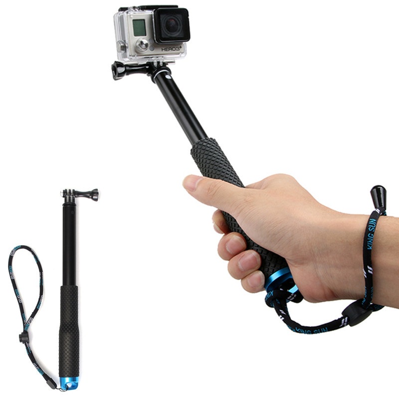 Selfie Stick à Prova de Água 360 para Gopro