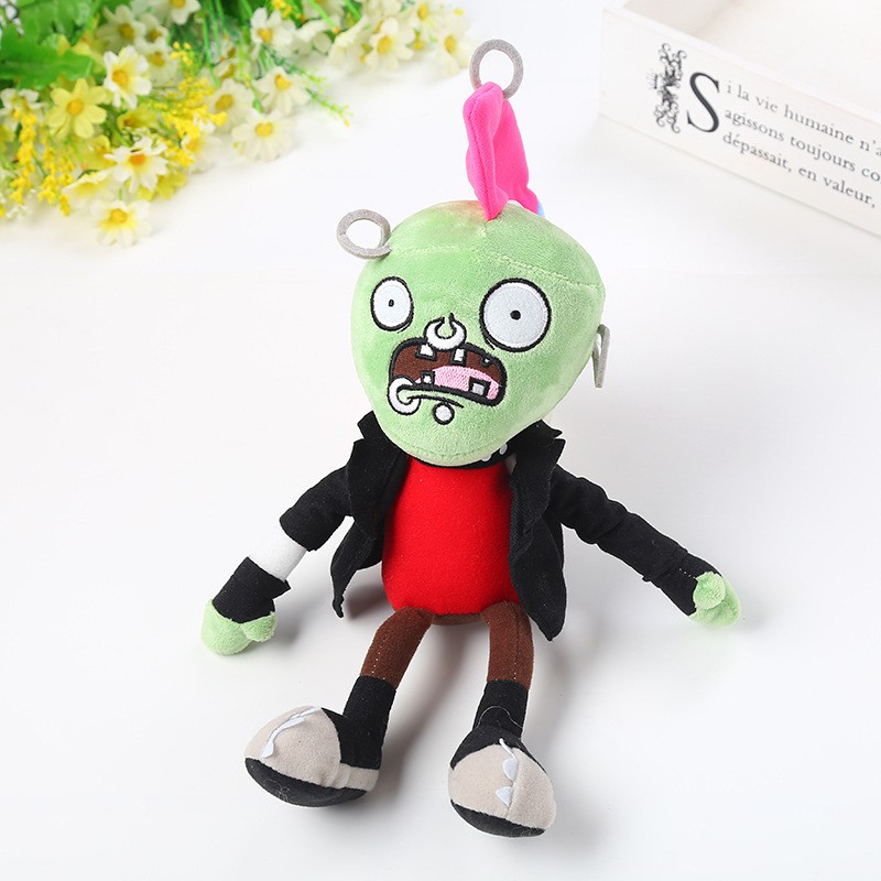 Boneco Pelúcia Aldeão Zumbi - Jogo Game Brinquedo Zombie