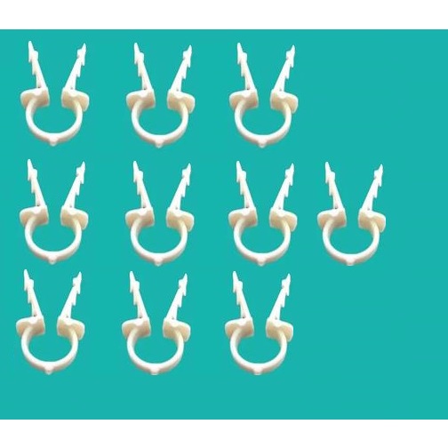 10 Unidade de Abraçadeiras Bucha Fixação Mangueira Dreno Split 1/2