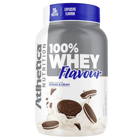 100% whey Flavour 900g Pote Atlhetica