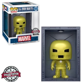 Funko Pop Marvel Iron Man Exclusive - Hall Of Armor 1035 (deluxe) Novo Original em Oferta na Shopee