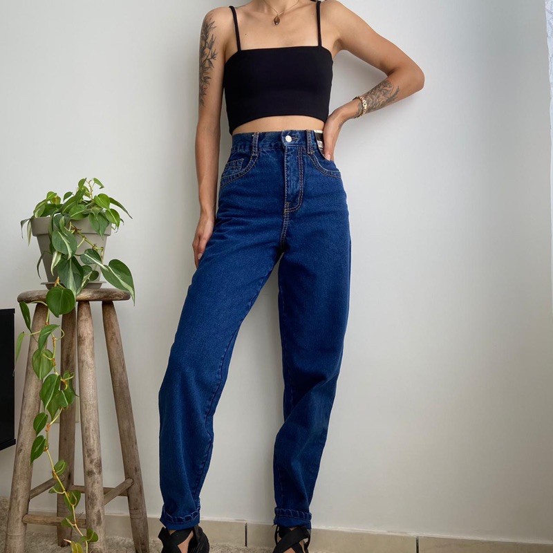 Calça jeans cheap vintage feminina