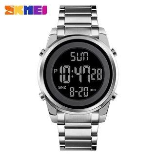 Skmei 1611 Relógio Eletrônico Masculino Com Pulseira De Aço Inoxidável