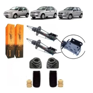 Par Amortecedor Dianteiro Cofap Kit Batente Palio 2004 2005