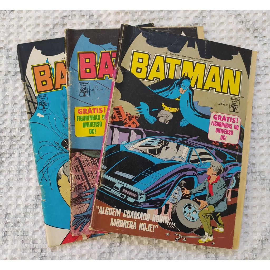 Batman - Ed.Abril, 1988 (cada) | Shopee Brasil