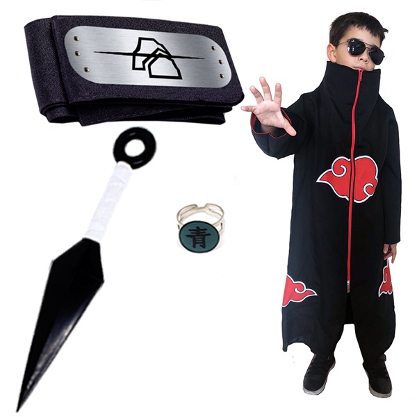 Highty Anel Zhu para Cosplay de Membros da Akatsuki/Anime Naruto  Colecionável Unissex para Presente