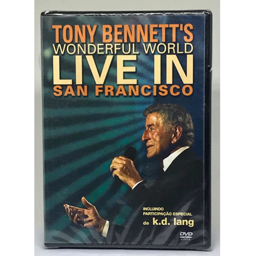 DVD Tony Bennett´s Wonderful World Live In San Francisco | Shopee