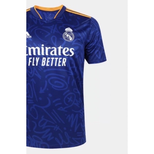 Blusa real madrid hot sale azul