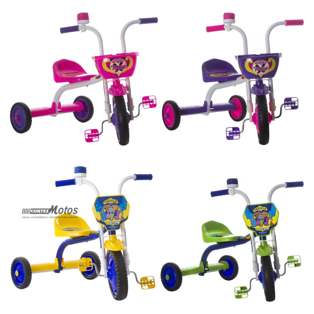 Triciclo Infantil Motoca Kids Velotrol Ultra Bikes