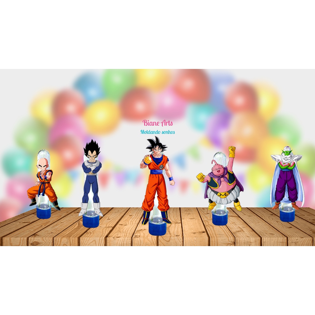 Jogo da Velha Lembrancinhas Aniversário Dragon Ball Z