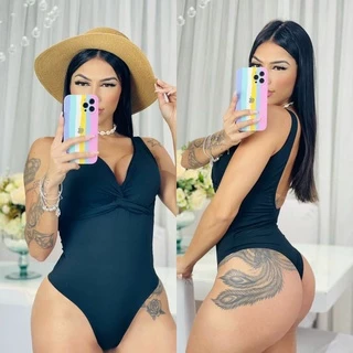 Body Maiô Nozinho Blogueirinha tamanhos 34 36 38 40 42 44 46 48
