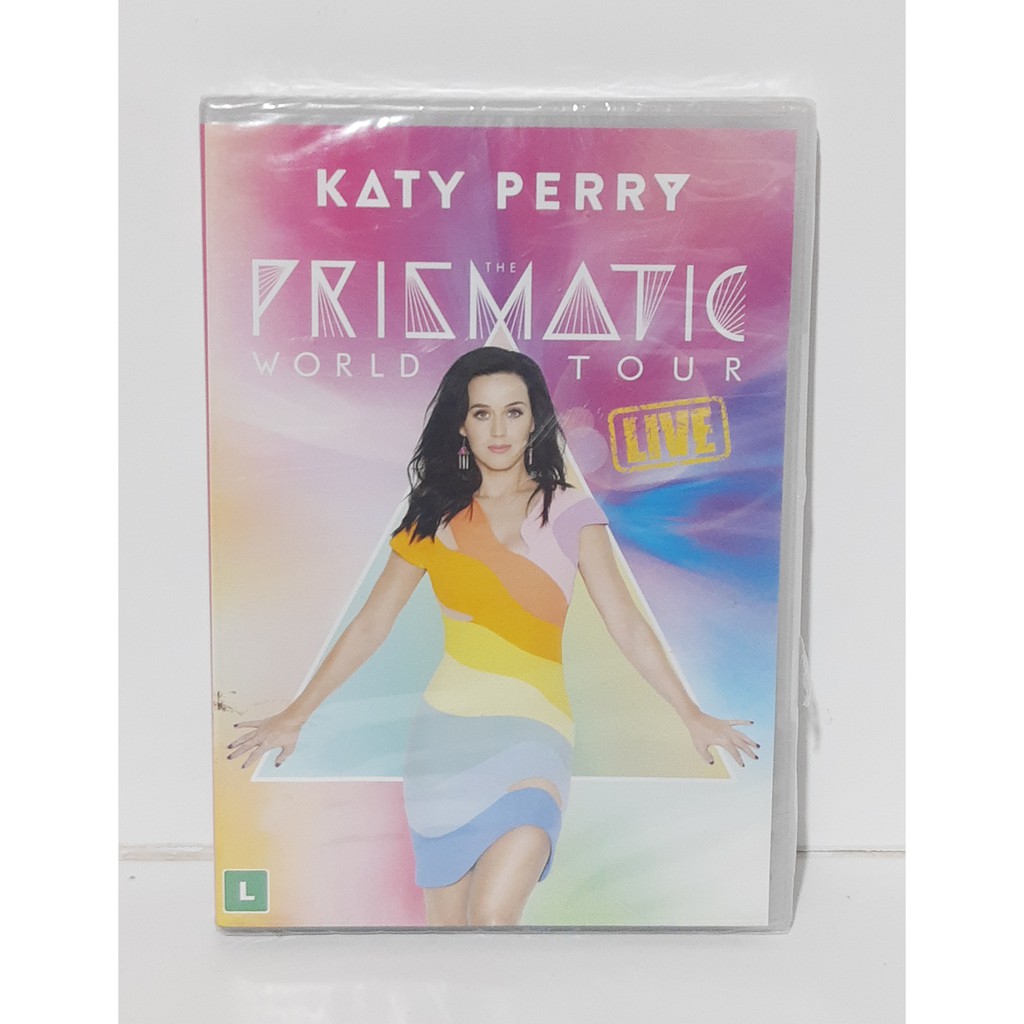 DVD Katy Perry - Prismatic World Tour (Lacrado) | Shopee Brasil