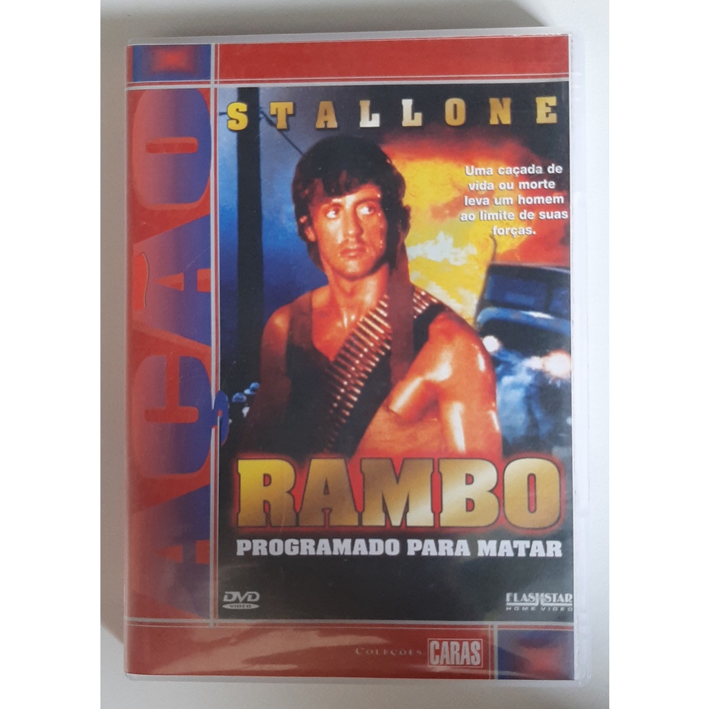 DVD Rambo Programado Para Matar | Shopee Brasil