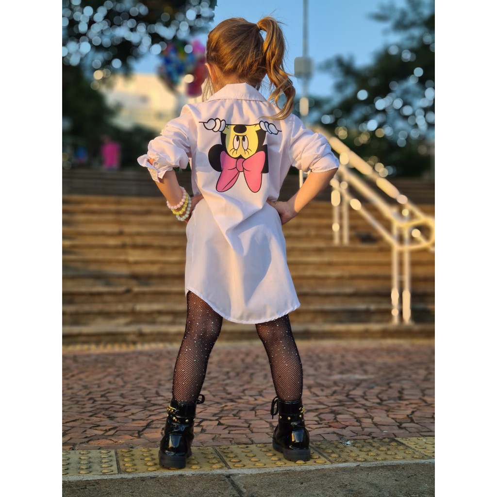 Vestido minnie hot sale infantil