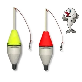 2 Boia De Pesca Arremesso Torpedo Pequena 30g - Boias Barão