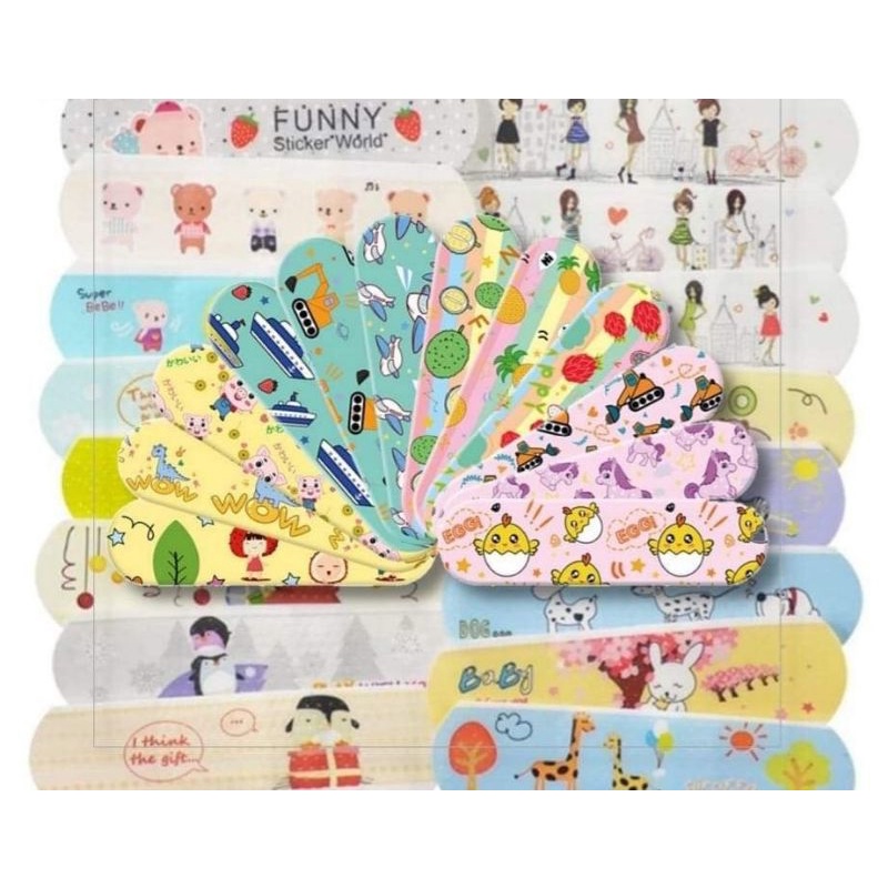 Band Aid Curativo Estampado Fofo Kawaii
