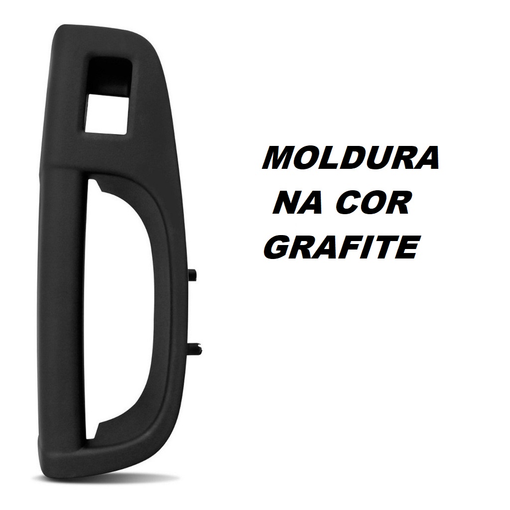 Moldura Puxador Dianteira Porta Gol Saveiro Voyage G G G Lado