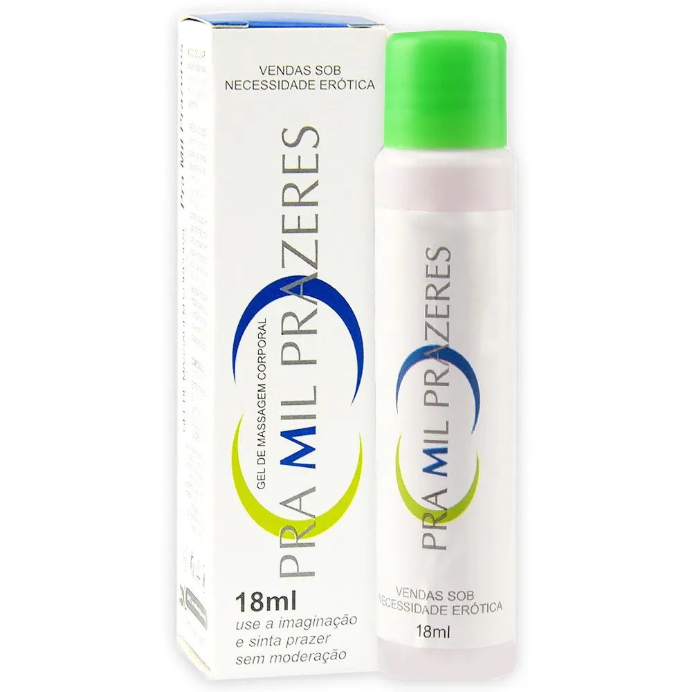 Gel Pra Mil Prazeres 18ML. | Shopee Brasil