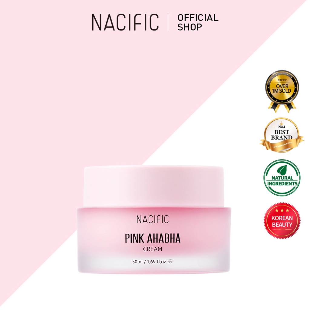 NACIFIC Pink Aha Bha Cream 50ml | Shopee Brasil
