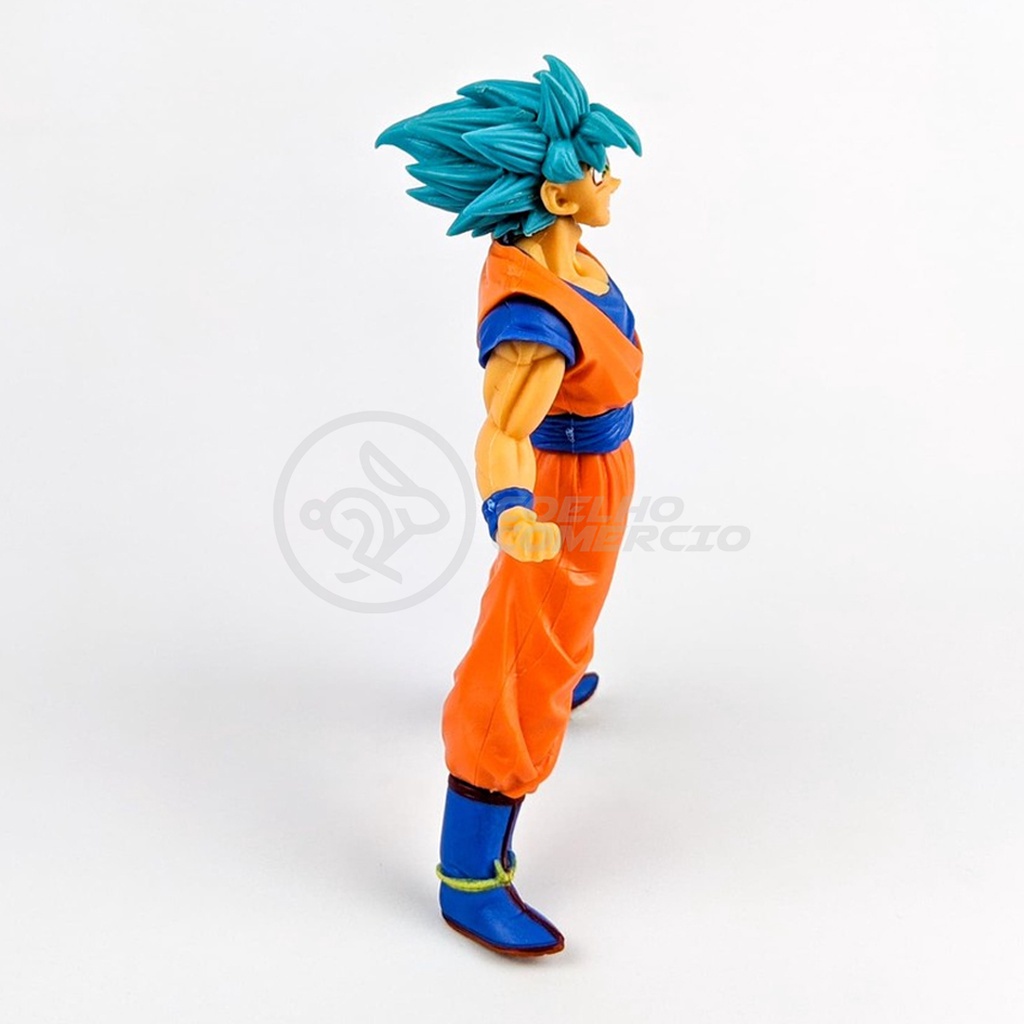 Boneco Action Figure Miniatura Goku Super Sayajin Blue Colecionáveis ...