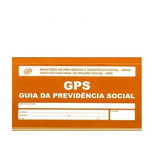 Carnê Inss Gps Previdência Social 12 Fls Pct C/ 10 Sd | Shopee Brasil
