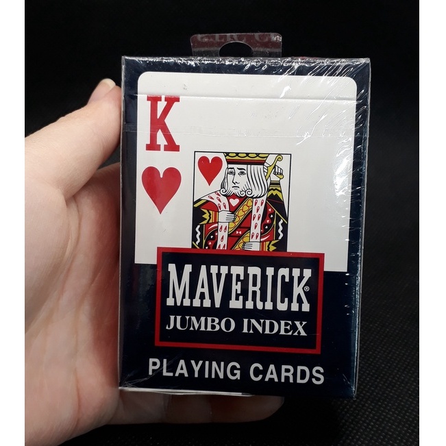  Maverick Playing Cards, Jumbo Index, 12 Pack : Toys & Games