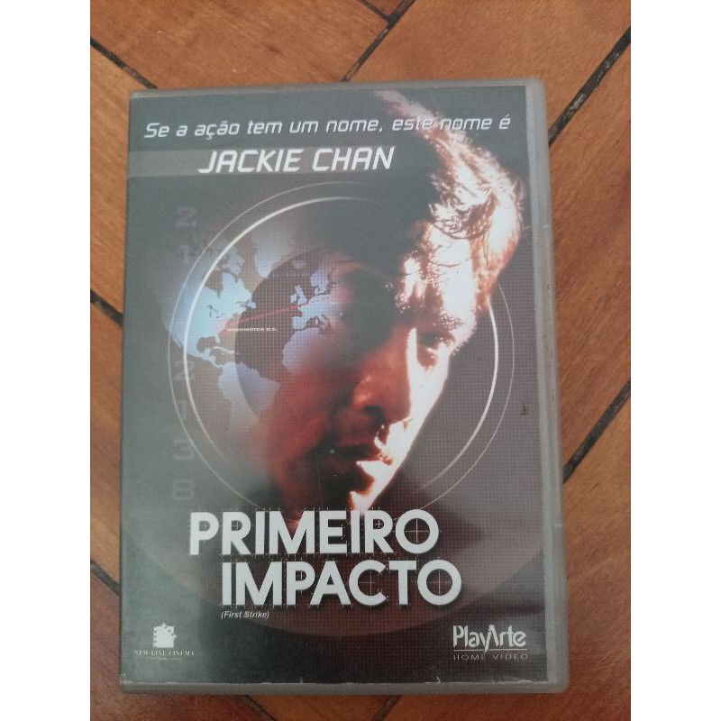 Primeiro Impacto DVD Jackie Chan Shopee Brasil