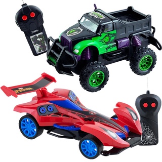 Kit Veiculo Spider Machine + Venomonster - Rc 3 Func