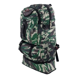 Mochila Camping Camuflada Impermeável 80l