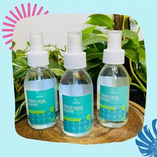 Tônico facial renovador | Pepino, aloe vera e tea tree | Linha: Xô acne e oleosidade!