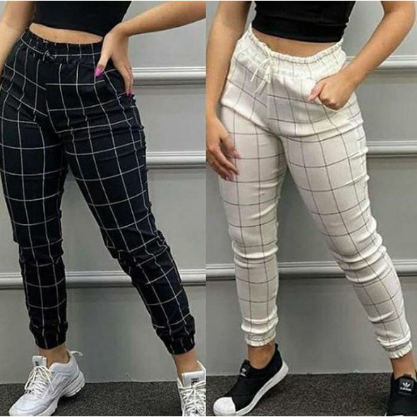 Calça Jogging Listrada