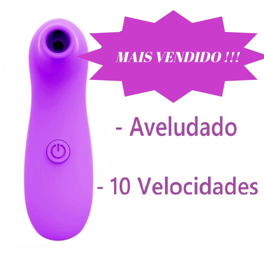 Vibrador Estimulador Sugador Clitoriano Vagina Sucção Chupa Clitóris Sex  Shop/AVELUDADO | Shopee Brasil