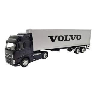 Miniatura Colecionável Caminhão Carreta FH16 750 Vermelho + Caminhão  Articulado A25G Amarelo Volvo 1/64 Maisto em Promoção na Americanas