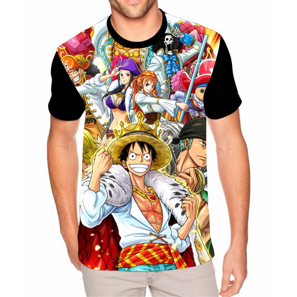 Camisa Camiseta One Piece Desenhos Série Mangá Anime Hd 01 - Estilo Kraken  - Camiseta Feminina - Magazine Luiza