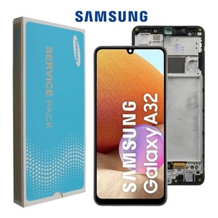 Frontal Galaxy A32 4G Importado Com Aro Compatível Com Samsung