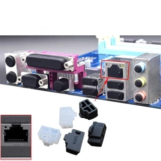 XI Pacote De 100 RJ45 Anti Poeira Capa Protetor Plug Para Computador Portátil Roteador RJ45 Conector Acessório