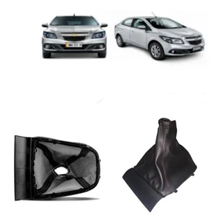 Coifa Câmbio Napa Aro Preto Onix Prisma 2013 2014 2015 2016