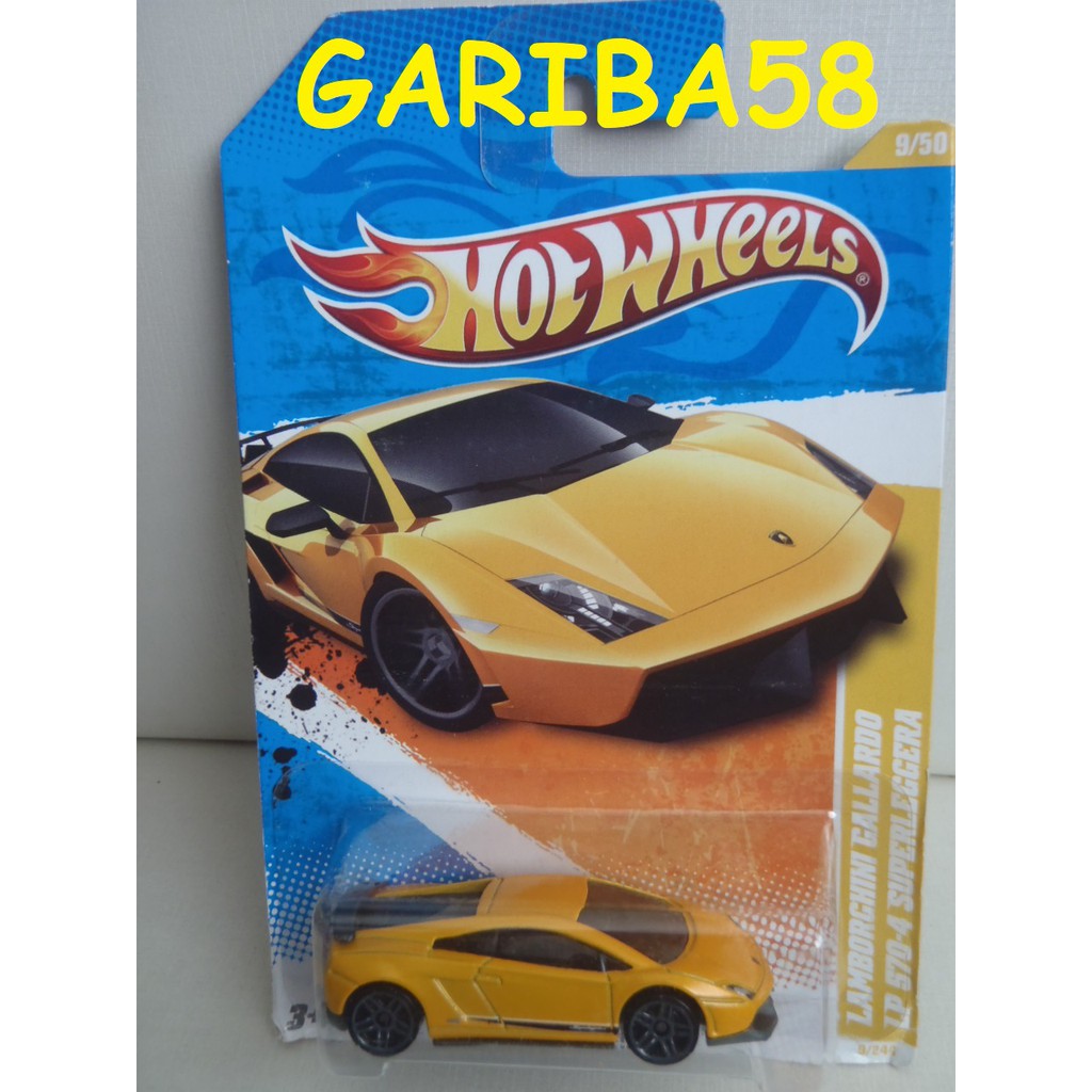 Lamborghini gallardo superleggera store hot wheels