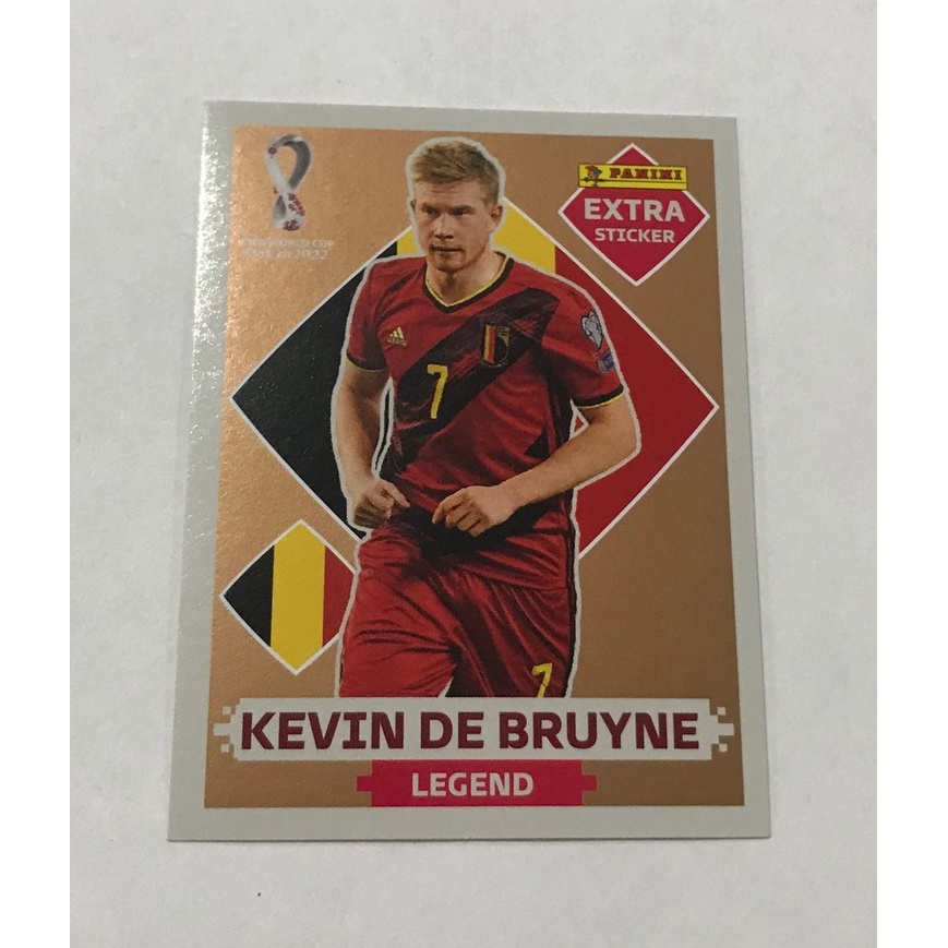 KEVIN DE BRUYNE BRONZE - EXTRA LEGEND (Bélgica) - Figurinha Original - Não