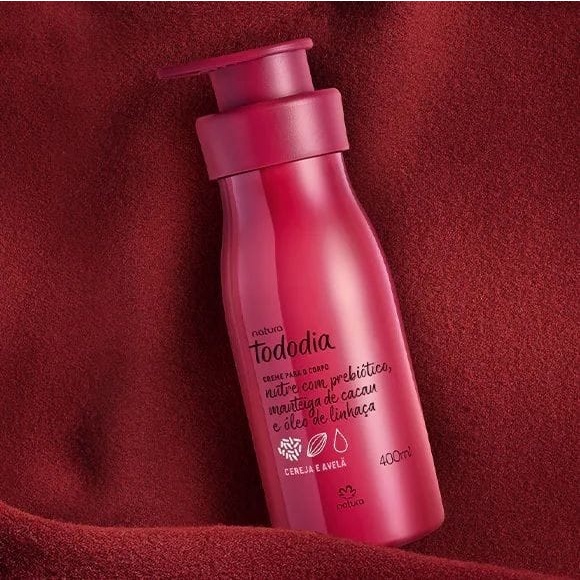 Hidratante Corporal Natura Todo Dia Cereja E Avelã 400ml | Shopee Brasil