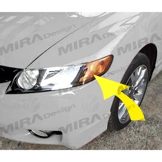 Adesivo Laranja Para Seta Do Farol Honda Civic 2007-2011