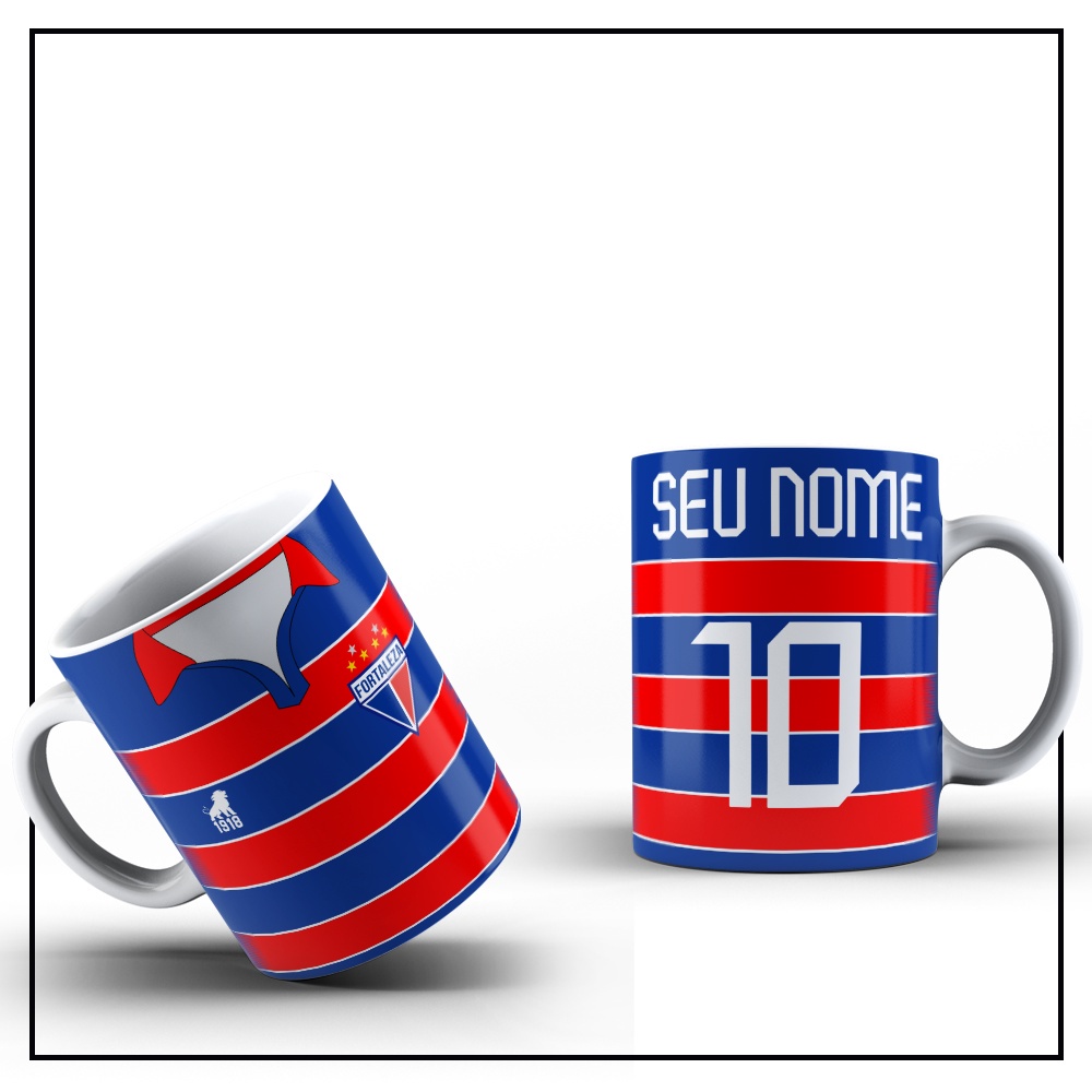 Caneca Fortaleza personalizada com nome | Shopee Brasil